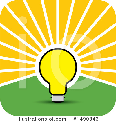 Lightbulb Clipart #1490843 by Lal Perera