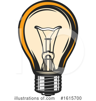 Royalty-Free (RF) Light Bulb Clipart Illustration by Vector Tradition SM - Stock Sample #1615700