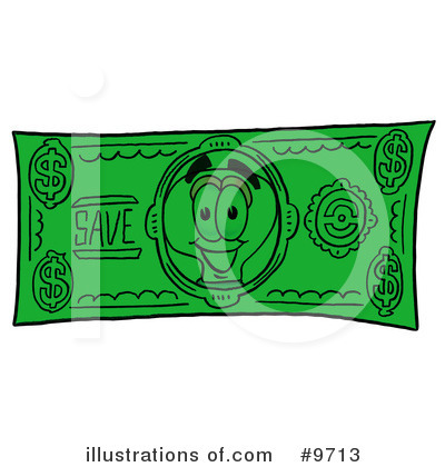 Royalty-Free (RF) Light Bulb Clipart Illustration by Mascot Junction - Stock Sample #9713