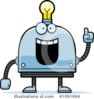 Robot Clipart #1091604 by Cory Thoman