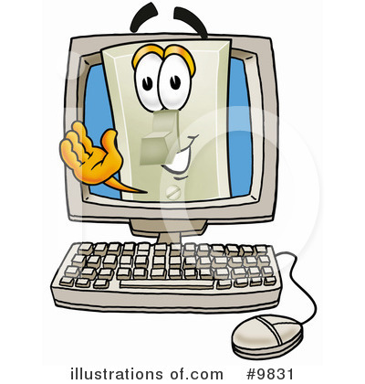 Switches Clipart #9831 by Mascot Junction