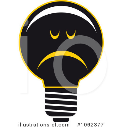Royalty-Free (RF) Lightbulb Clipart Illustration by Vector Tradition SM - Stock Sample #1062377