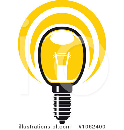 Royalty-Free (RF) Lightbulb Clipart Illustration by Vector Tradition SM - Stock Sample #1062400