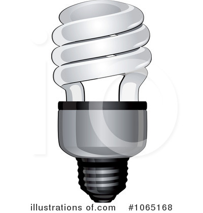 Royalty-Free (RF) Lightbulb Clipart Illustration by Vector Tradition SM - Stock Sample #1065168