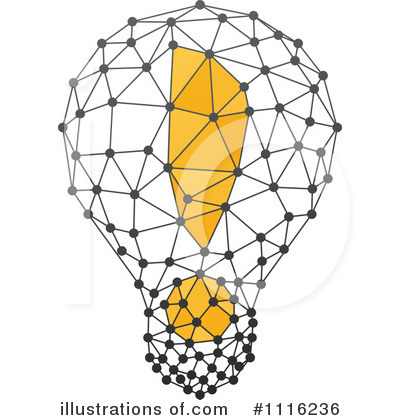 Royalty-Free (RF) Lightbulb Clipart Illustration by elena - Stock Sample #1116236