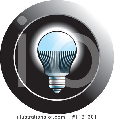 Royalty-Free (RF) Lightbulb Clipart Illustration by Lal Perera - Stock Sample #1131301