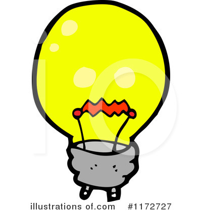 Royalty-Free (RF) Lightbulb Clipart Illustration by lineartestpilot - Stock Sample #1172727