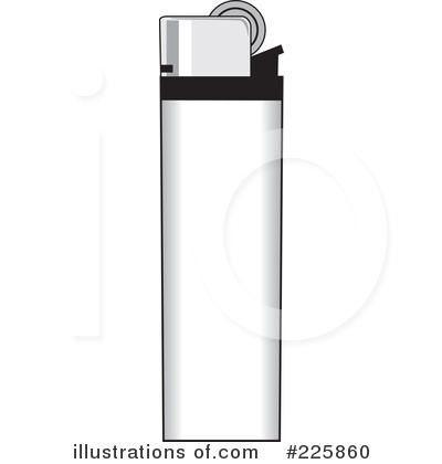 Royalty-Free (RF) Lighter Clipart Illustration by David Rey - Stock Sample #225860