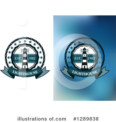 Royalty-Free (RF) Lighthouse Clipart Illustration by Vector Tradition SM - Stock Sample #1289838