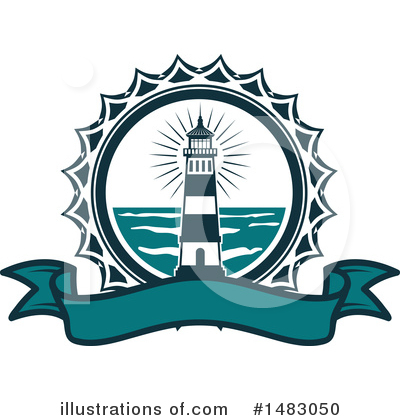 Royalty-Free (RF) Lighthouse Clipart Illustration by Vector Tradition SM - Stock Sample #1483050