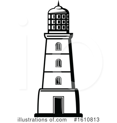 Royalty-Free (RF) Lighthouse Clipart Illustration by Vector Tradition SM - Stock Sample #1610813