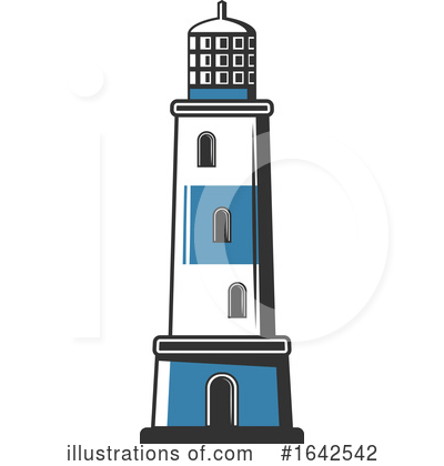 Royalty-Free (RF) Lighthouse Clipart Illustration by Vector Tradition SM - Stock Sample #1642542