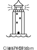 Lighthouse Clipart #1748916 by Vector Tradition SM