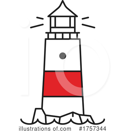 Lighthouse Clipart #1757344 by Vector Tradition SM