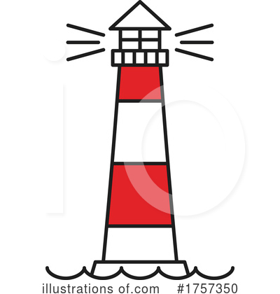 Royalty-Free (RF) Lighthouse Clipart Illustration by Vector Tradition SM - Stock Sample #1757350