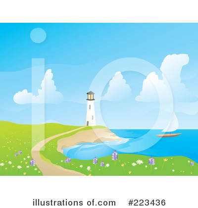 Lighthouse Clipart #223436 by Rasmussen Images