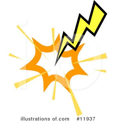 Royalty-Free (RF) Lightning Clipart Illustration by AtStockIllustration - Stock Sample #11937