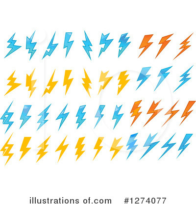 Royalty-Free (RF) Lightning Clipart Illustration by Vector Tradition SM - Stock Sample #1274077