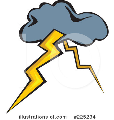 Royalty-Free (RF) Lightning Clipart Illustration by Prawny - Stock Sample #225234