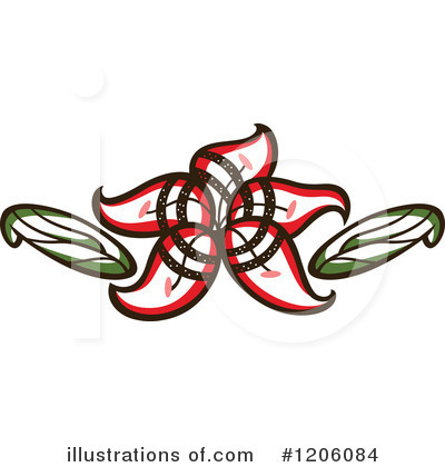 Royalty-Free (RF) Lily Clipart Illustration by Cherie Reve - Stock Sample #1206084