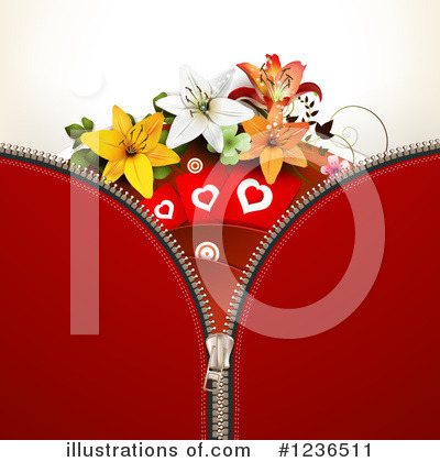 Royalty-Free (RF) Lily Clipart Illustration by merlinul - Stock Sample #1236511