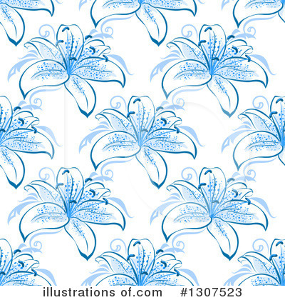 Royalty-Free (RF) Lily Clipart Illustration by Vector Tradition SM - Stock Sample #1307523