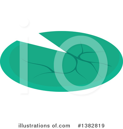 Royalty-Free (RF) Lily Pad Clipart Illustration by visekart - Stock Sample #1382819