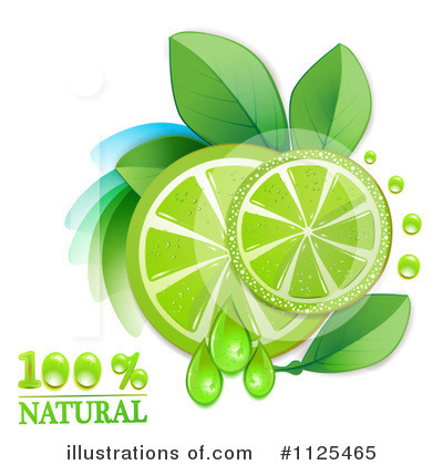 Royalty-Free (RF) Lime Clipart Illustration by merlinul - Stock Sample #1125465