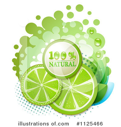 Royalty-Free (RF) Lime Clipart Illustration by merlinul - Stock Sample #1125466