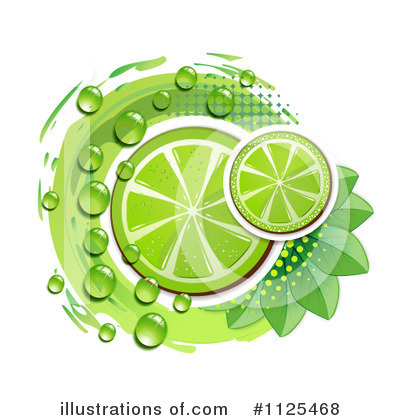 Royalty-Free (RF) Lime Clipart Illustration by merlinul - Stock Sample #1125468