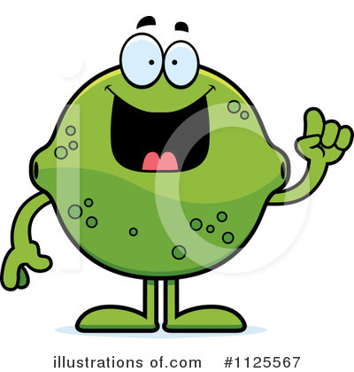 Royalty-Free (RF) Lime Clipart Illustration by Cory Thoman - Stock Sample #1125567