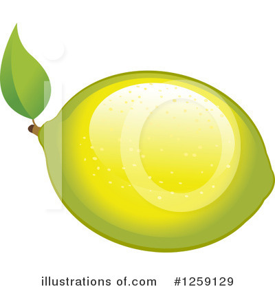 Royalty-Free (RF) Lime Clipart Illustration by Pushkin - Stock Sample #1259129