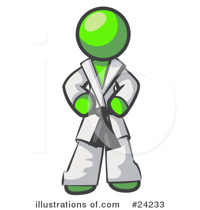 Royalty-Free (RF) Lime Green Collection Clipart Illustration by Leo Blanchette - Stock Sample #24233