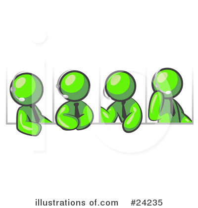Conference Clipart #24235 by Leo Blanchette