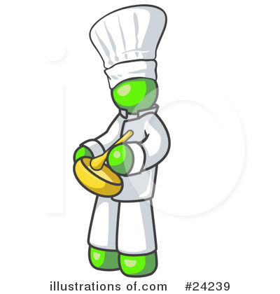 Chef Clipart #24239 by Leo Blanchette