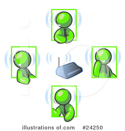 Conference Clipart #24250 by Leo Blanchette