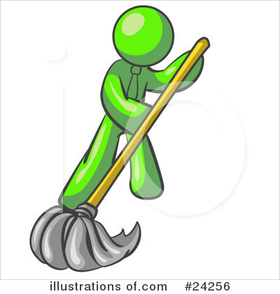 Cleaning Clipart #24256 by Leo Blanchette