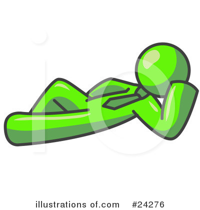 Reclined Clipart #24276 by Leo Blanchette