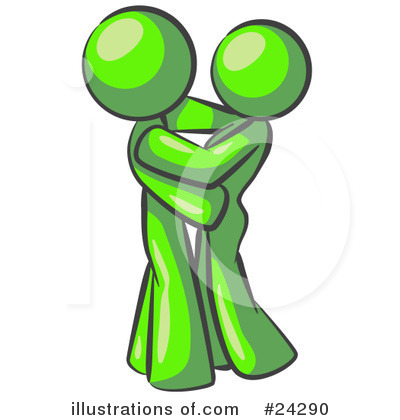 Royalty-Free (RF) Lime Green Collection Clipart Illustration by Leo Blanchette - Stock Sample #24290