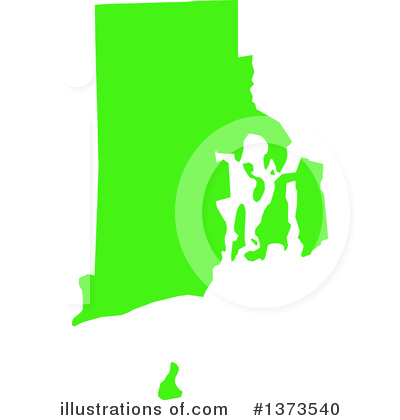 Lime Green State Clipart #1373540 by Jamers