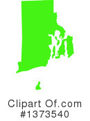 Lime Green State Clipart #1373540 by Jamers