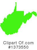 Lime Green State Clipart #1373550 by Jamers