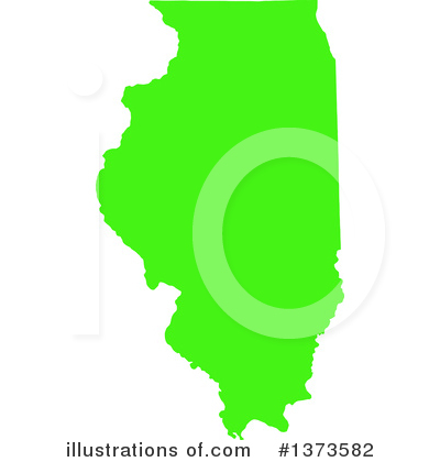 Royalty-Free (RF) Lime Green State Clipart Illustration by Jamers - Stock Sample #1373582