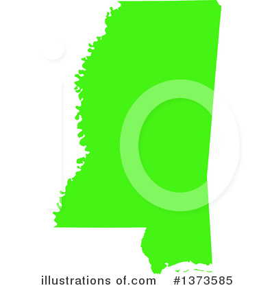 Royalty-Free (RF) Lime Green State Clipart Illustration by Jamers - Stock Sample #1373585