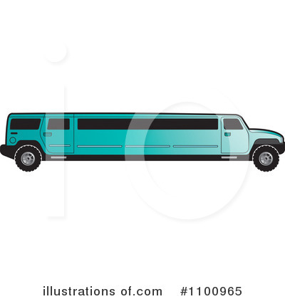 Royalty-Free (RF) Limo Clipart Illustration by Lal Perera - Stock Sample #1100965