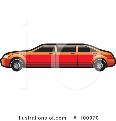 Royalty-Free (RF) Limo Clipart Illustration by Lal Perera - Stock Sample #1100970
