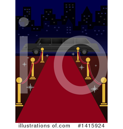 Royalty-Free (RF) Limo Clipart Illustration by BNP Design Studio - Stock Sample #1415924