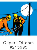 Lineman Clipart #215995 by patrimonio