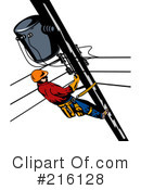 Lineman Clipart #216128 by patrimonio