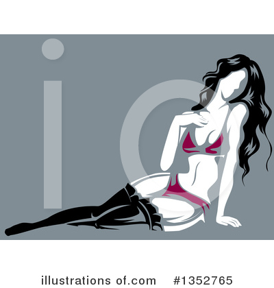 Lingerie Clipart #1352765 by BNP Design Studio